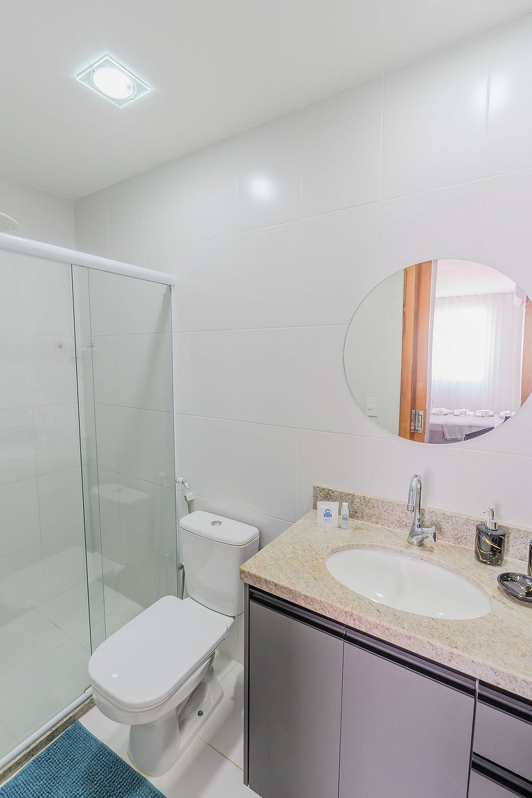 Apto 1 Qto Premium | Amplo, Planejado e com Suíte