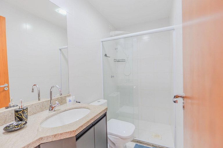 Apto 1 Qto Premium | Amplo, Planejado e com Suíte