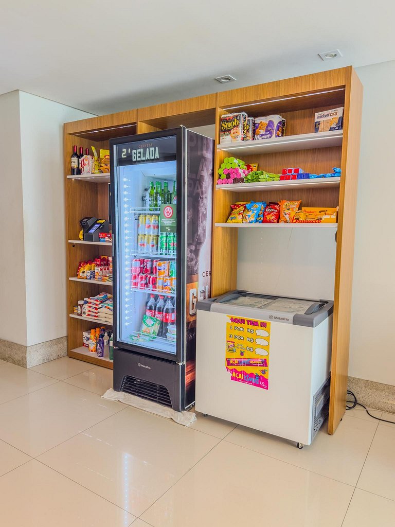 Apto 1 Qto Premium | Amplo, Planejado e com Suíte