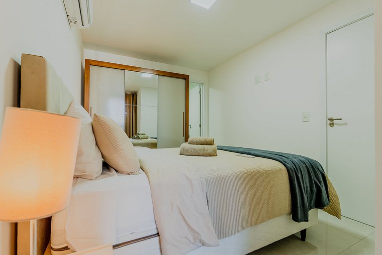 Apto Confortável | Ótima Localização | Praia 2min