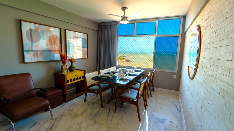 Frente Mar com Vista Espetacular