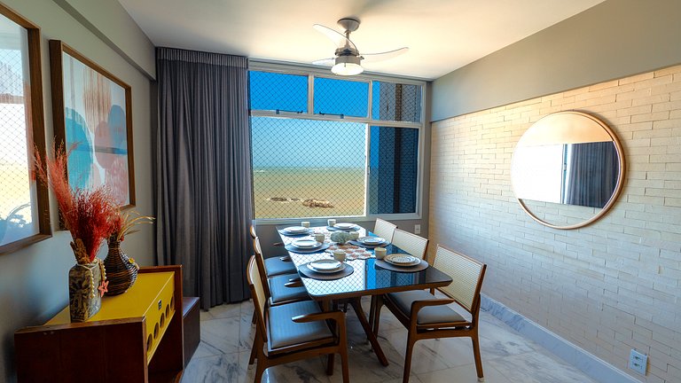 Frente Mar com Vista Espetacular